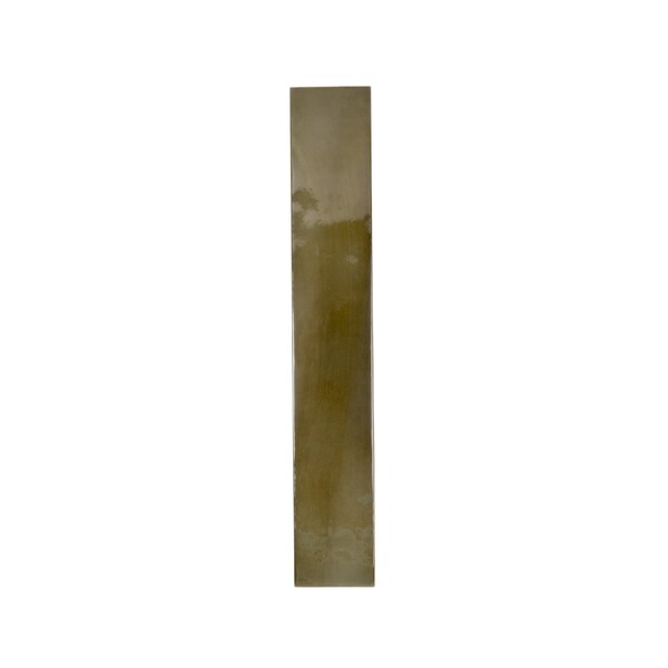 Apollo Tile Silken 2.56 in. x 15.75 in. Glossy Green Ceramic Subway Wall and Floor Tile 10.76 sqft/case, 38PK CRE88BAS2616 - main